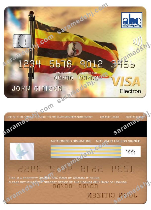 Uganda ABC Bank of Uganda visa electron